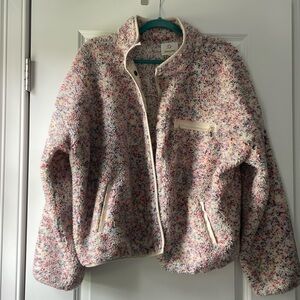 Aerie offline sherpa fleece bomber jacket